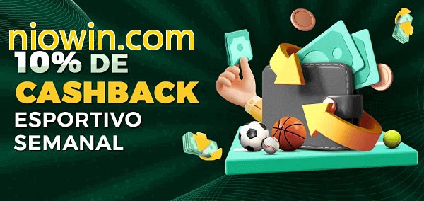 10% de bônus de cashback na niowin.com